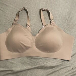 Seamless Tan Nursing Bra